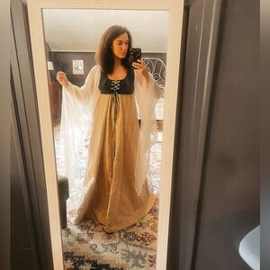 Handmade Renaissance gown